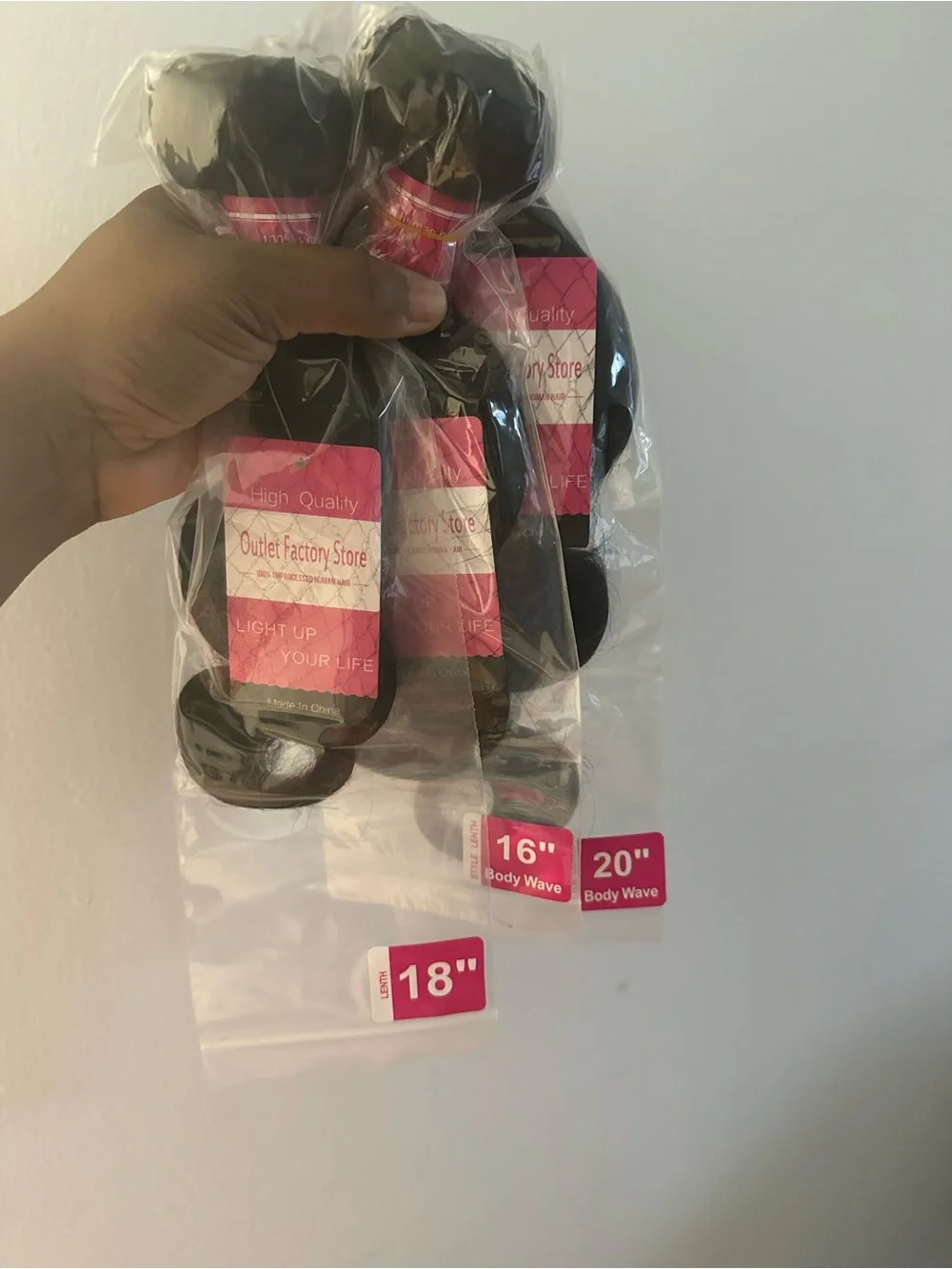 Black Body Wave Hair Bundles - Multiple Lengths